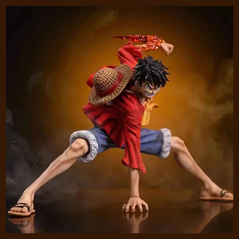 18cm One Piece Monkey D. Luffy Luffy Figures Battle Style Action Figures Anime Collection PVC Model Doll Toys Kid Birthday Gifts 18cm One Piece Monkey D. Luffy Luffy Figures Battle Style Action Figures Anime Collection PVC Model Doll Toys Kid Birthday Gifts
